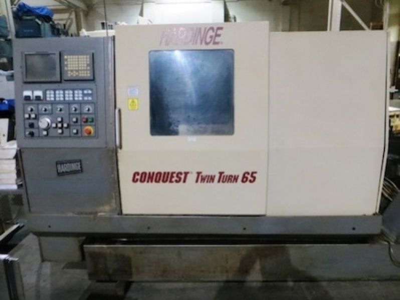 2000 HARDINGE CONQUEST TWIN TURN 65 2 Axis Turning Centers | CC Machine Tools