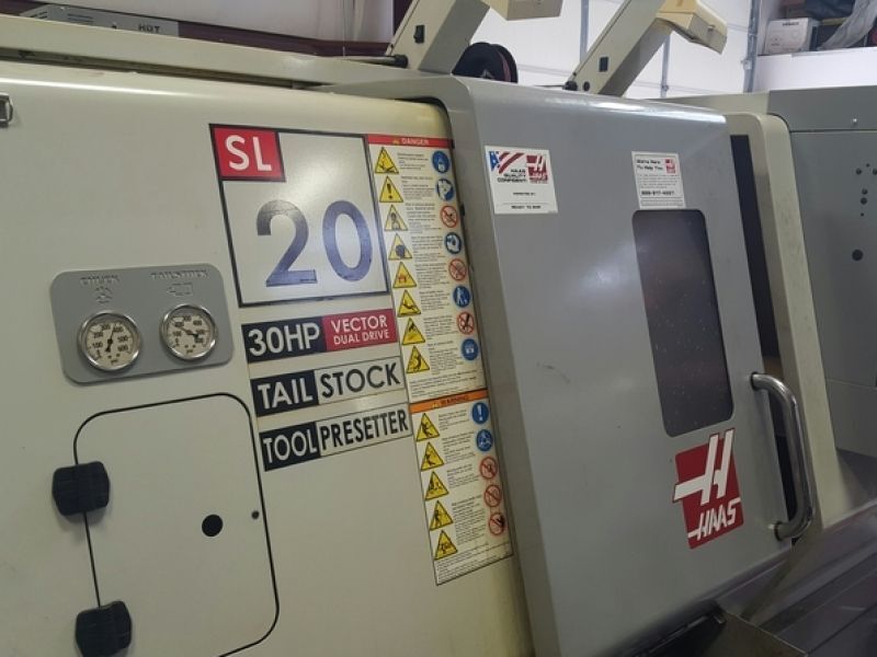 HAAS SL-20T 2 Axis Turning Centers | CC Machine Tools