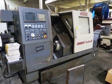 2000 HARDINGE CONQUEST TWIN TURN 65 2 Axis Turning Centers | CC Machine Tools